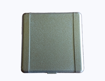 Europa Saugdose Alufärbig / Silber Kunststoff